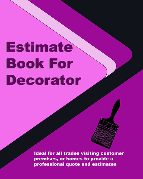 Estimate Book for Decorators cover