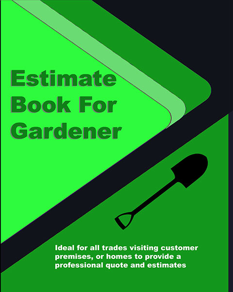 Estimate Book for Gardeners cover