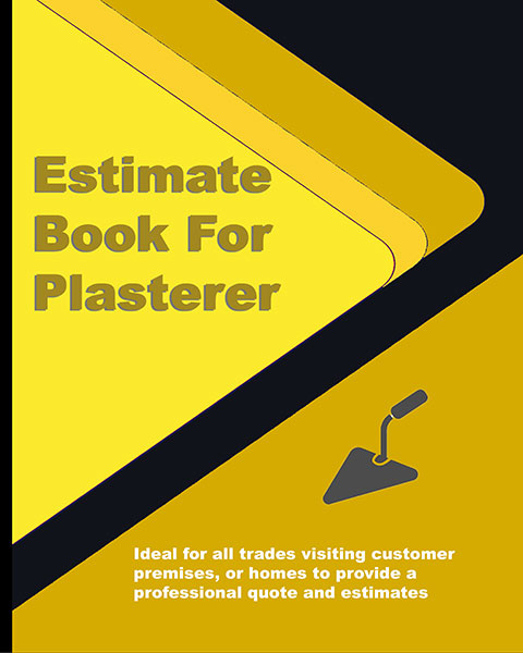 Estimate Book for Plasterers cover